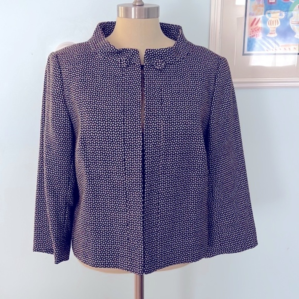 Allegory 100% Wool Swing Short Coat Size 14